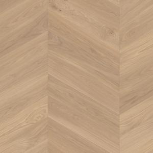 Eco Flooring Direct - Chevron Brushed White Oak Adagio