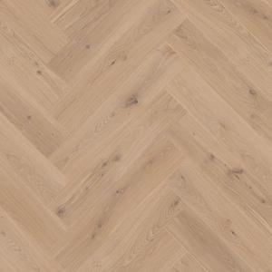 Eco Flooring Direct - Herringbone Click Brushed Live Natural White Oak Animoso
