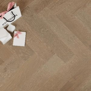 Eco Flooring Direct - Benton Brushed Grey/Limed Multi-Ply Oak