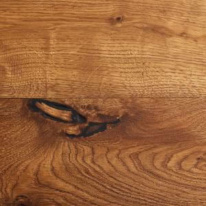 Artisan Flooring UK Rannoch Smoked/Brushed/Hand-Scraped/Sunken Filler/Oiled French Oak - Flooring Product image