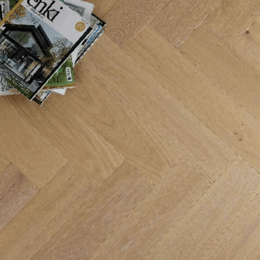 Eco Flooring Direct Witley Ice White/Limed Multi-Ply Oak
